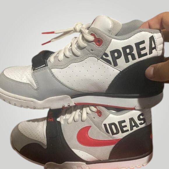 Nike Air Trainer 1 TEDxPortland SET Year 10 Bundle Shoes Sz 10 Shirt L Hat Rare - Picture 3 of 10